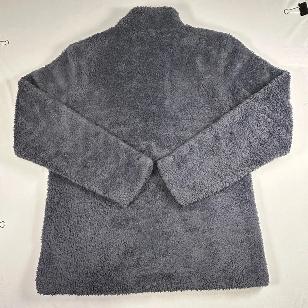 Patagonia Los Gatos Fleece Jacket Full Zip Soft Fuzzy Navy Blue Women’s Medium - Picture 7 of 9